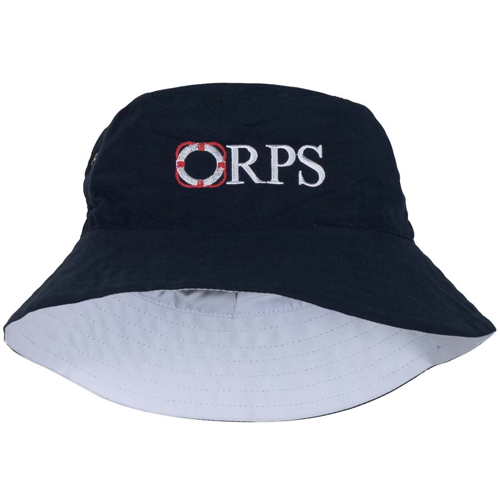 Bucket Hat White Nell Gray